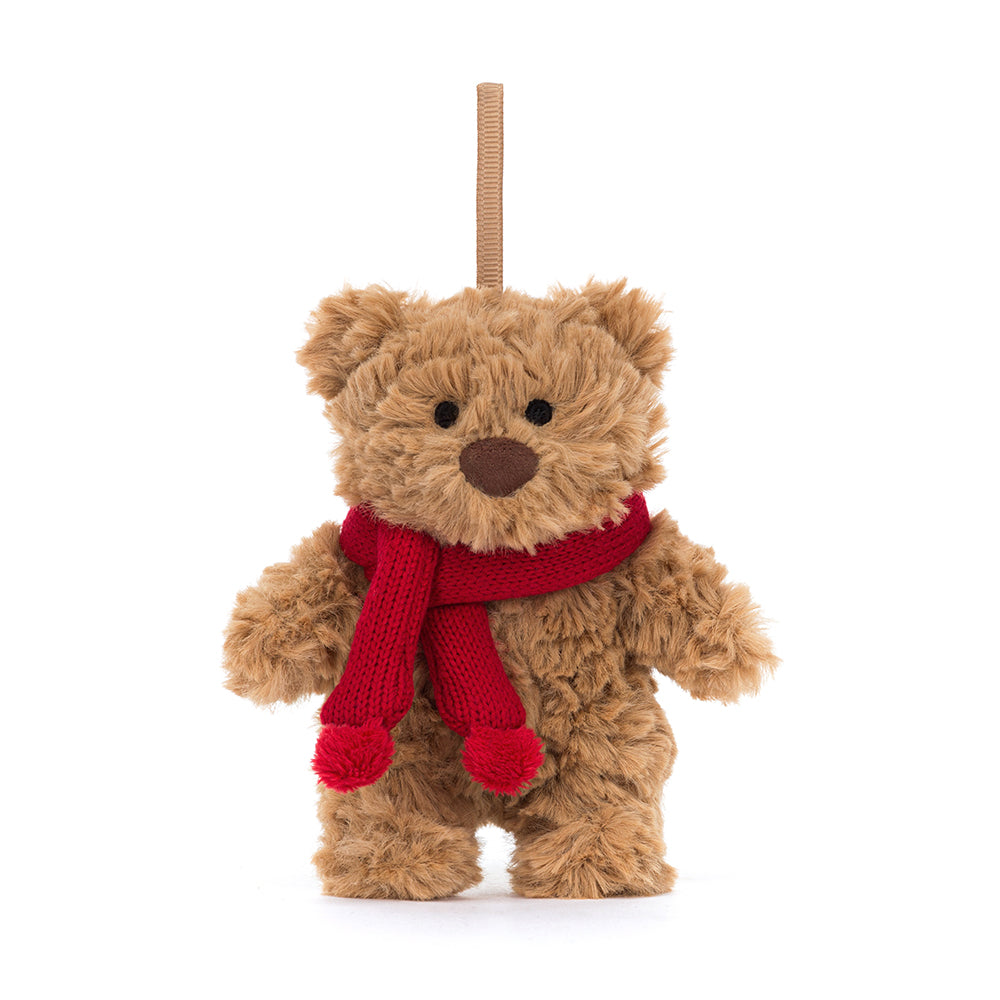 Jellycat Bartholomew Bear Decoration (Retired Design)
