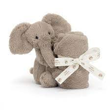 Jellycat Smudge Elephant Soother Luxe