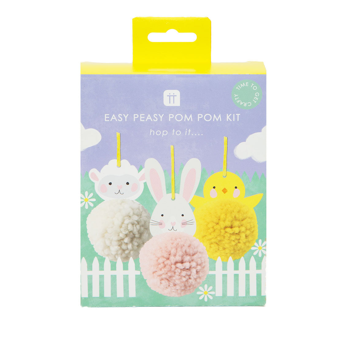 Talking Tables Spring Bunnies Easter Pom Pom Making Kit