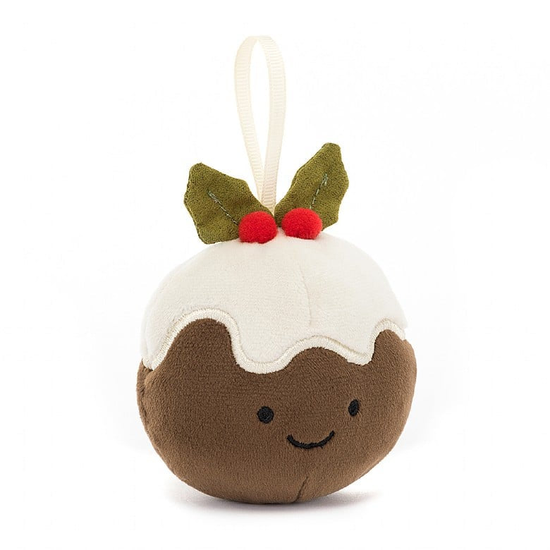 Jellycat Festive Folly Christmas Pudding (retired)
