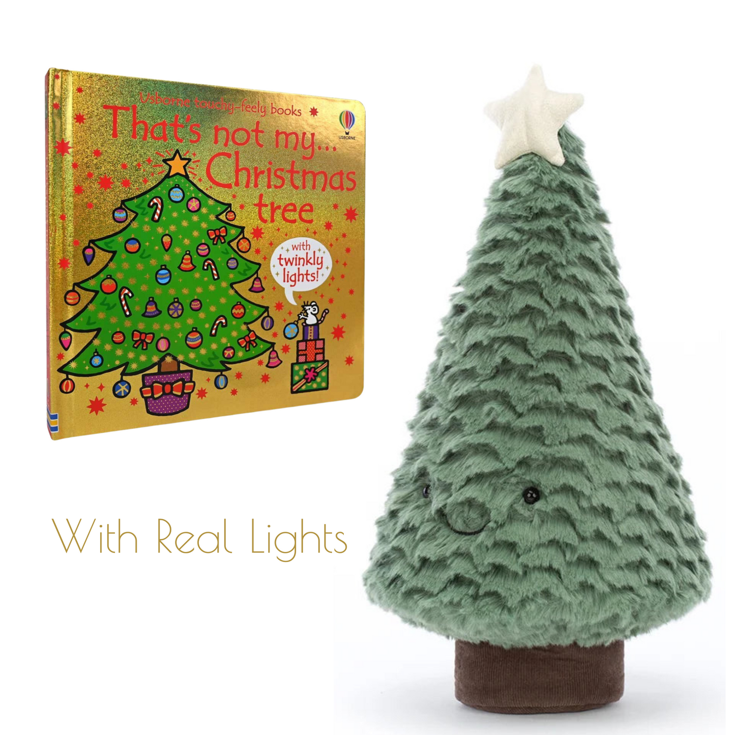 That’s Not My Christmas Tree and Jellycat Amuseable Blue Spruce Christmas Tree