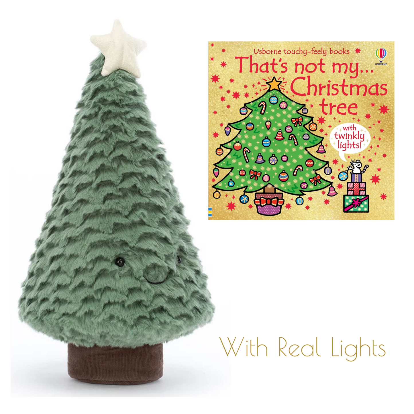 That’s Not My Christmas Tree and Jellycat Amuseable Blue Spruce Christmas Tree