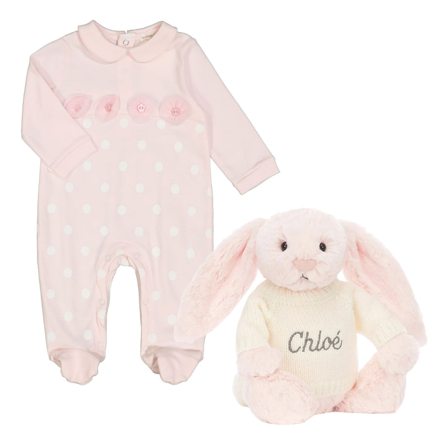 Jellycat Dotty Bashfully Bunny Gift Set