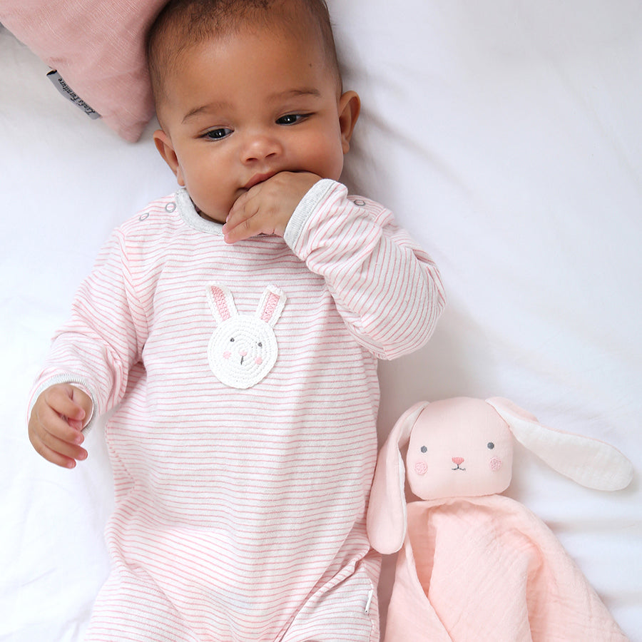 Jellycat Bashful Bunny Pink  Bunny Personalised Gift Set