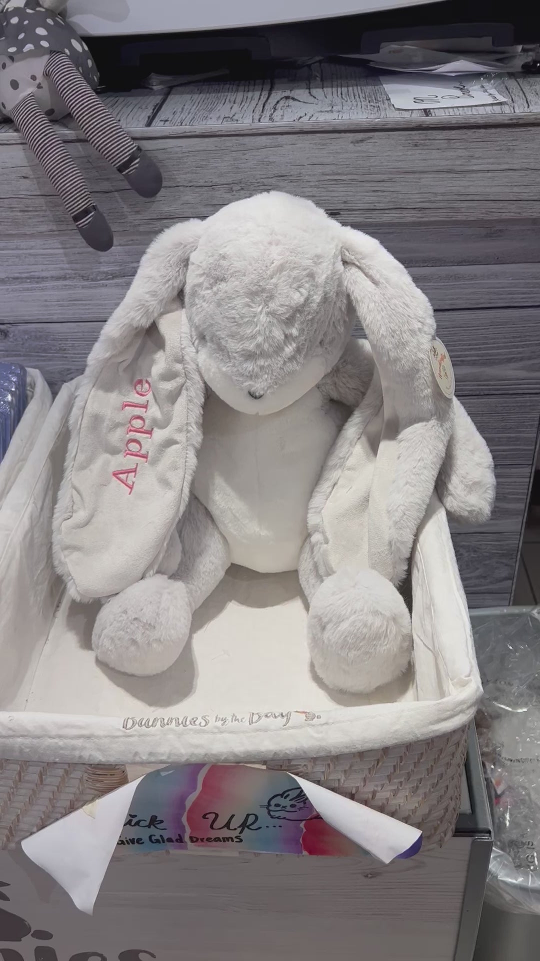 Load and play video in Gallery viewer, Personalised Embroidery or Print  Small - Medium