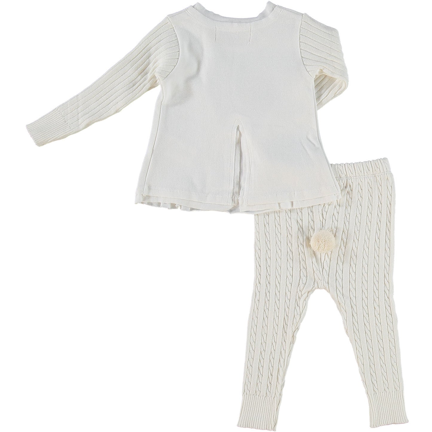 Whipped Cream Top and Leggings Set 9-12 months