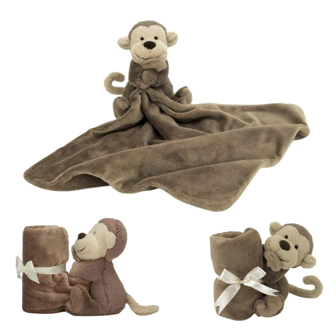 Jellycat Bashful Monkey Soother (Retired Design)