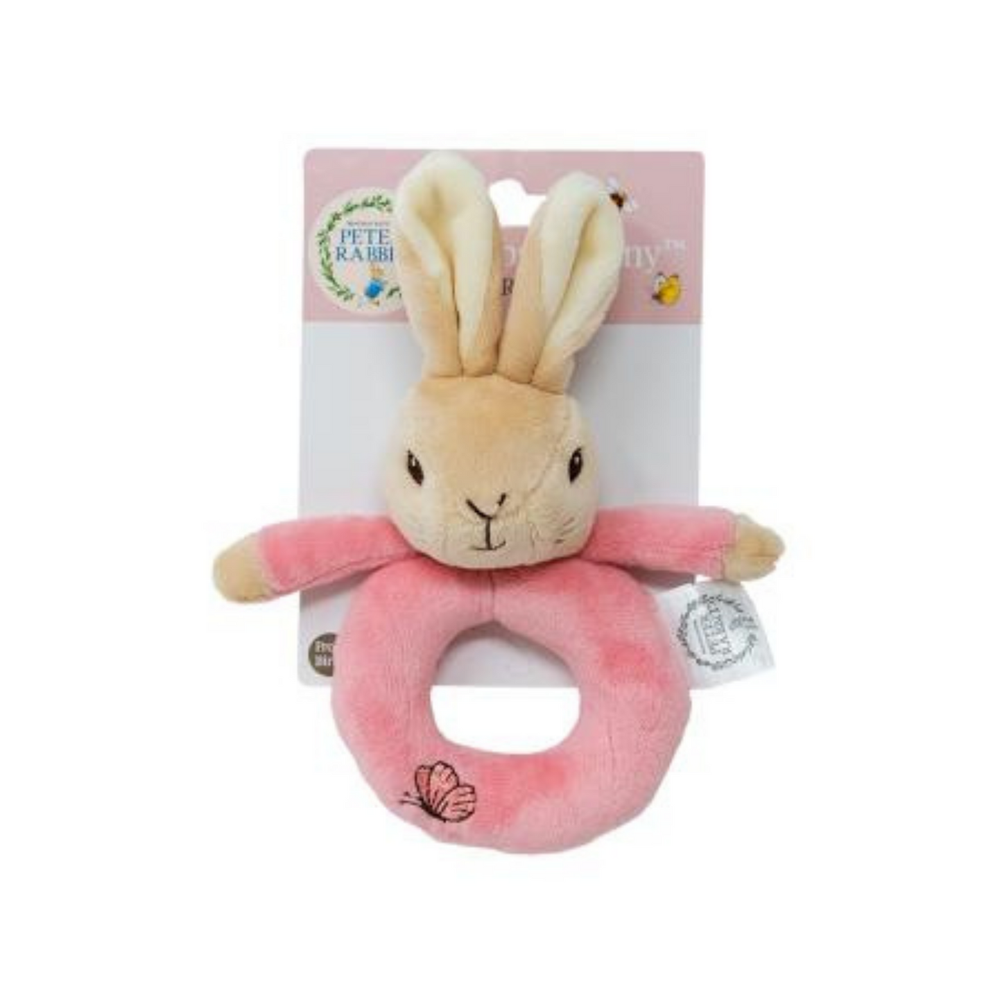 Flopsy Bunny Plush Ring Rattle