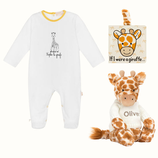 Jellycat Bashful Giraffe Gift Set