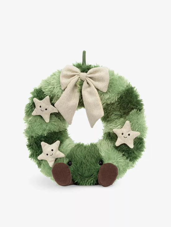 Jellycat Amuseables Nordic Spruce Wreath (Retired Design)