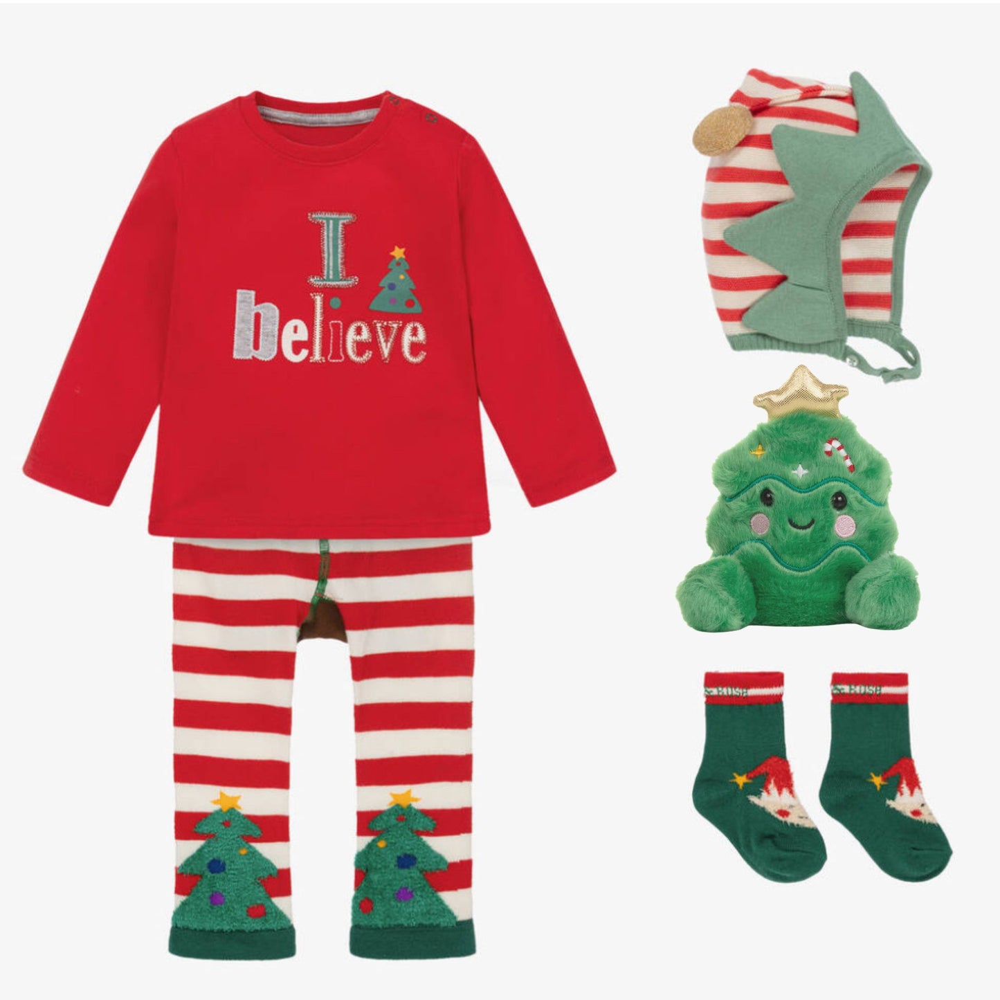 Load image into Gallery viewer, Baby Elf&amp;#39;s 1st Christmas Hamper 0-6 Months
