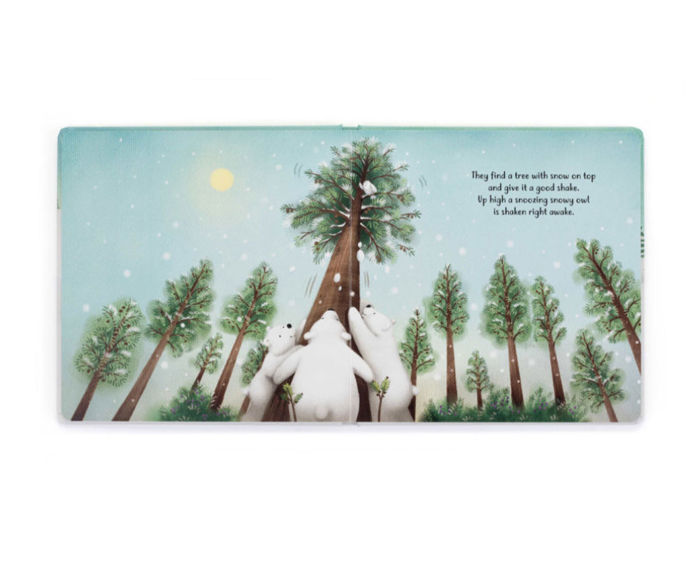 The Playful Polar Bears Book And Perry Polar Bear Small