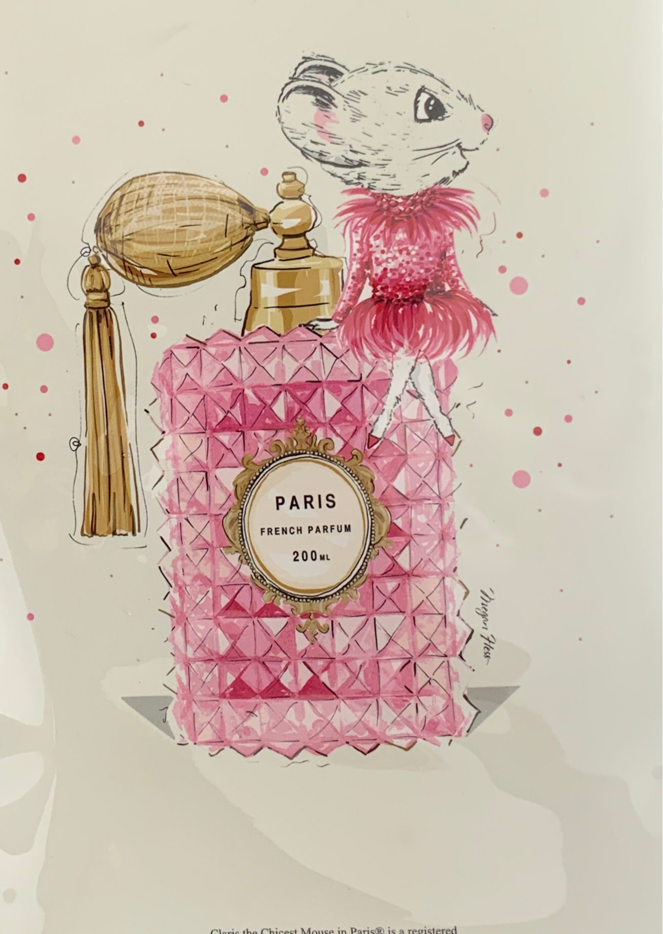 Claris the Chicest Mouse in Paris - Stationary Set (Retired)