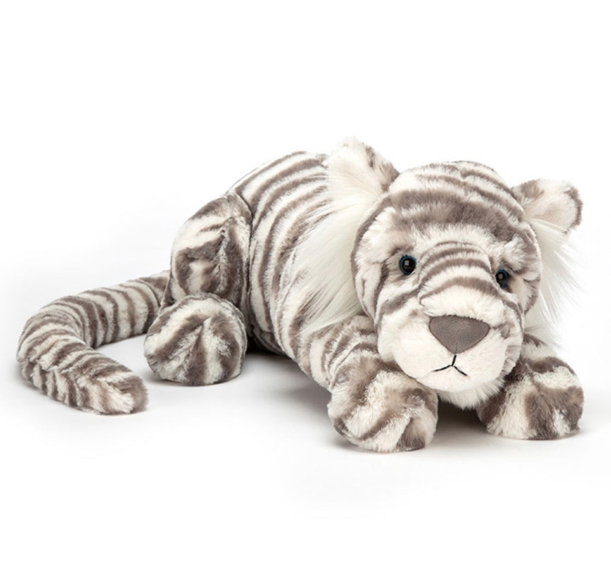 Jellycat Sacha Snow Tiger Large (Rare Find)