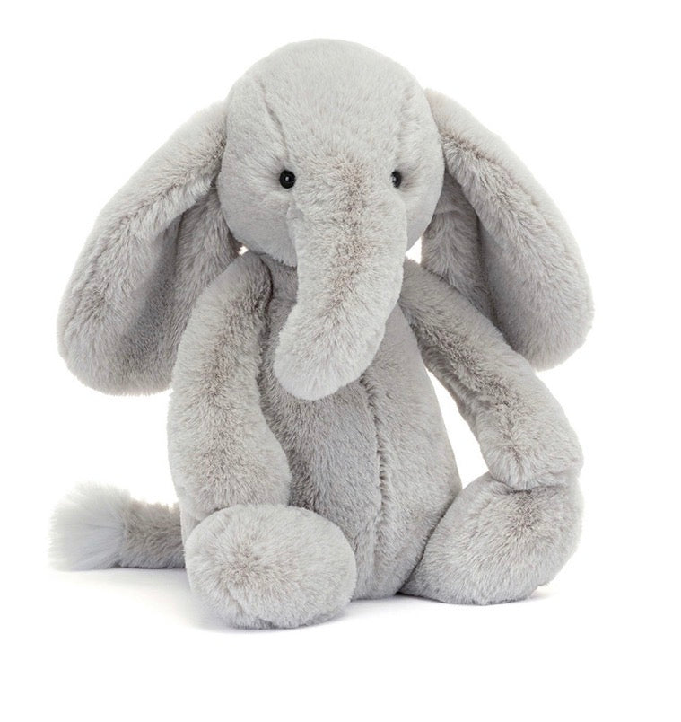 Jellycat Medium Luxe Elephant Thuddeus (Retired)