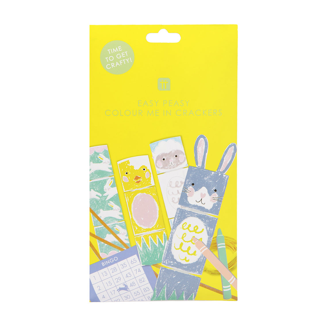 Talking Tables Easy Easter Cracker DIY Kit - 8 Pack
