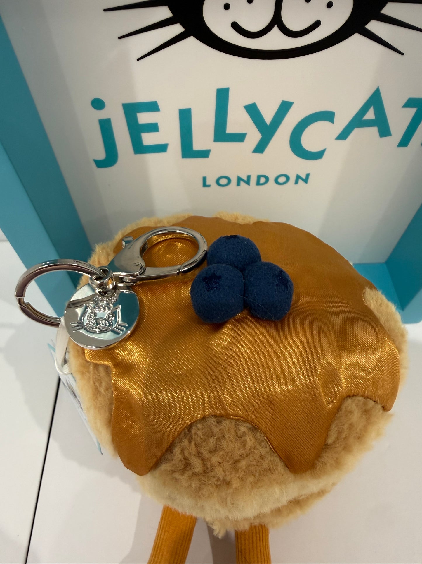 Jellycat Amuseables Fran Pancakes Bag Charm (Rare Exclusive)