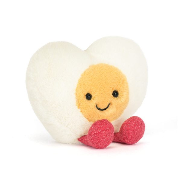 Jellycat Amuseables Heart Boiled Egg (Hard to find)