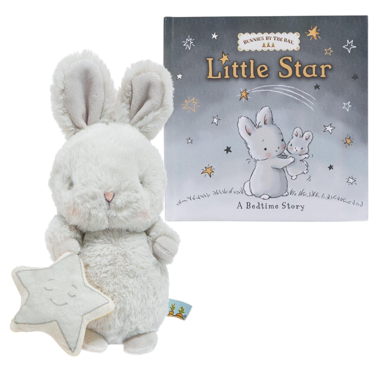 Little Star Book and Bloom Plush Bunny
