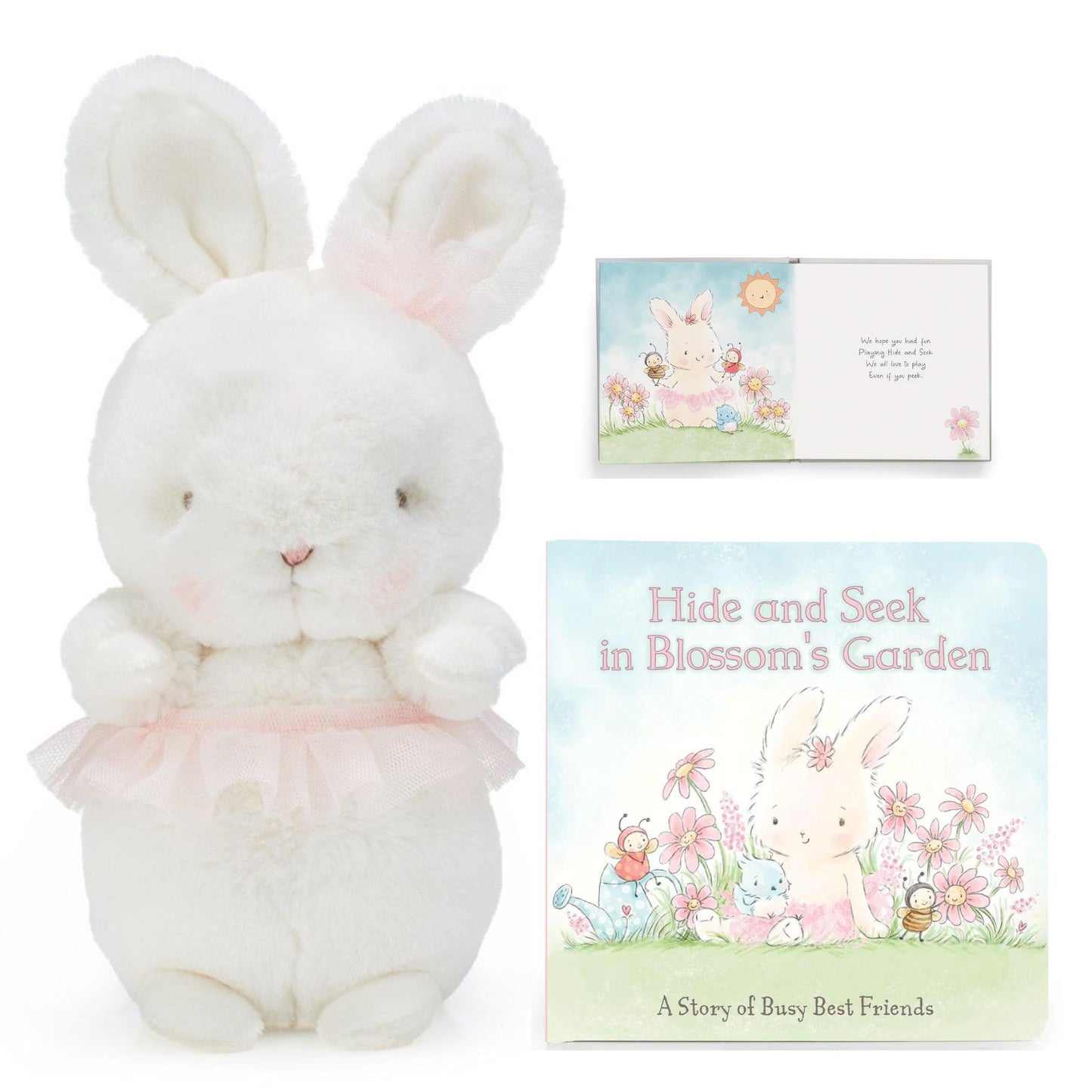 Blossom TuTu Supersoft Bunny & Blossom’s Garden Book