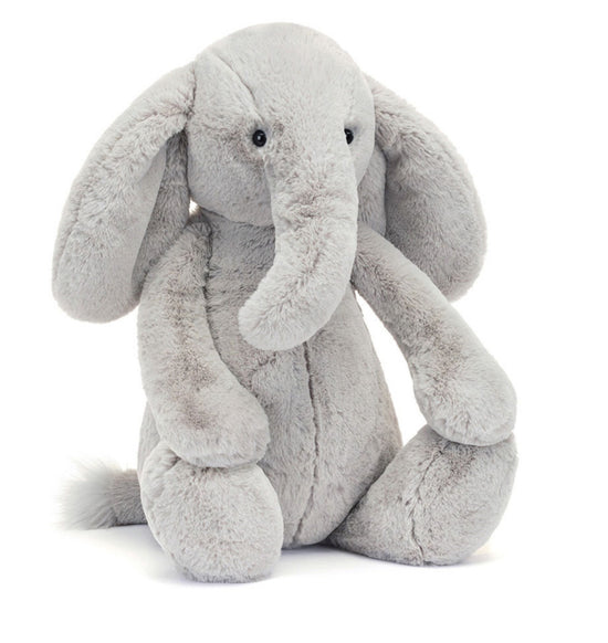 Jellycat Bashful Luxe Elephant Thuddeus Huge Big
