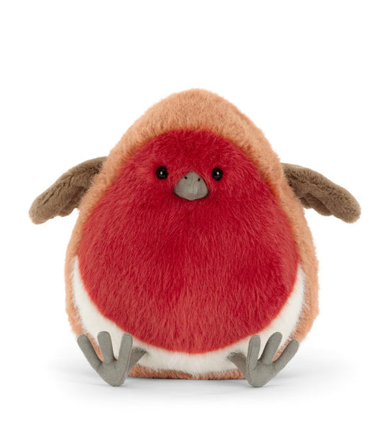 Jellycat Plum Robin  (Limited Edition Christmas 25 - Rare)