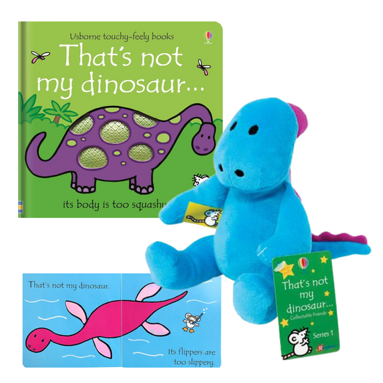 That’s Not My Dinosaur Book and Dinosaur Toy
