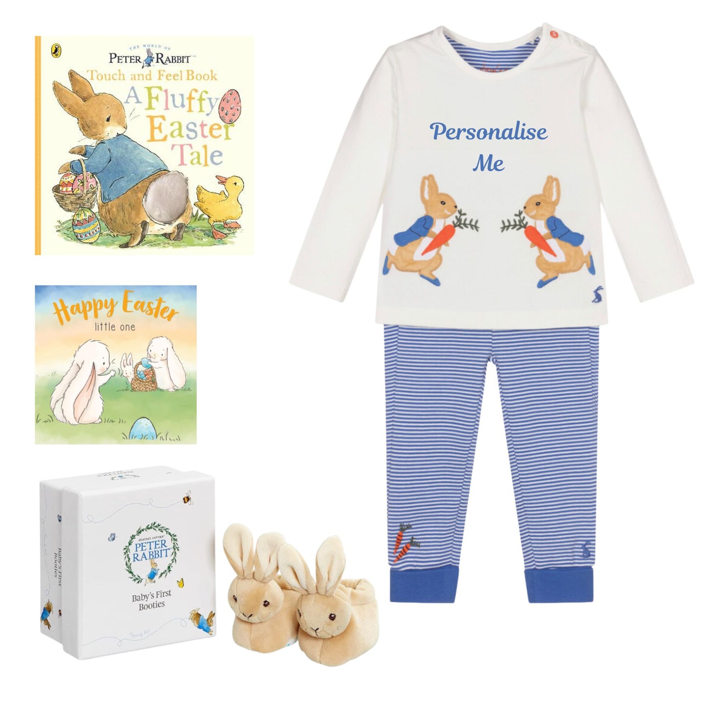 Peter Rabbit Organically Grown Appliqué Easter Gift Set