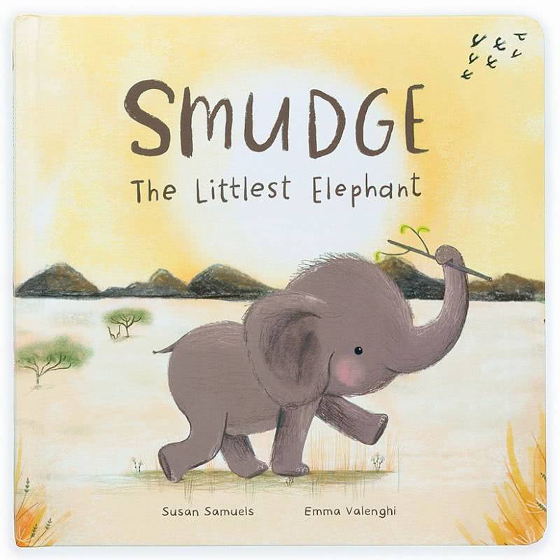 Jellycat Smudgee The Littlest Elephant Book