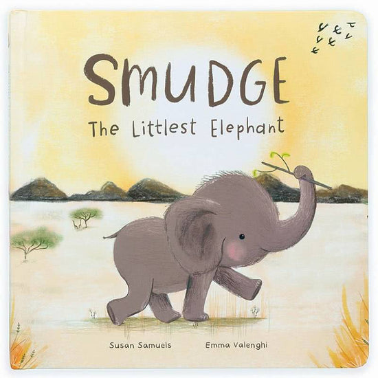 Jellycat Smudgee The Littlest Elephant Book