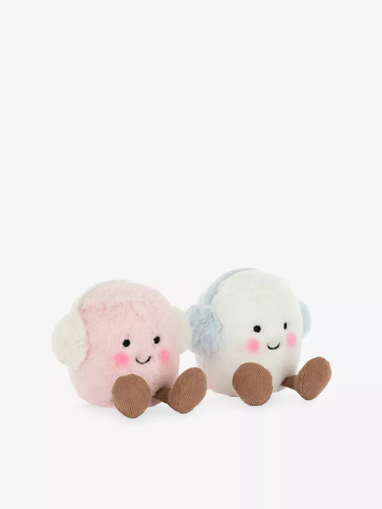 Jellycat Amuseables Toastie Pink And White Marshmallows