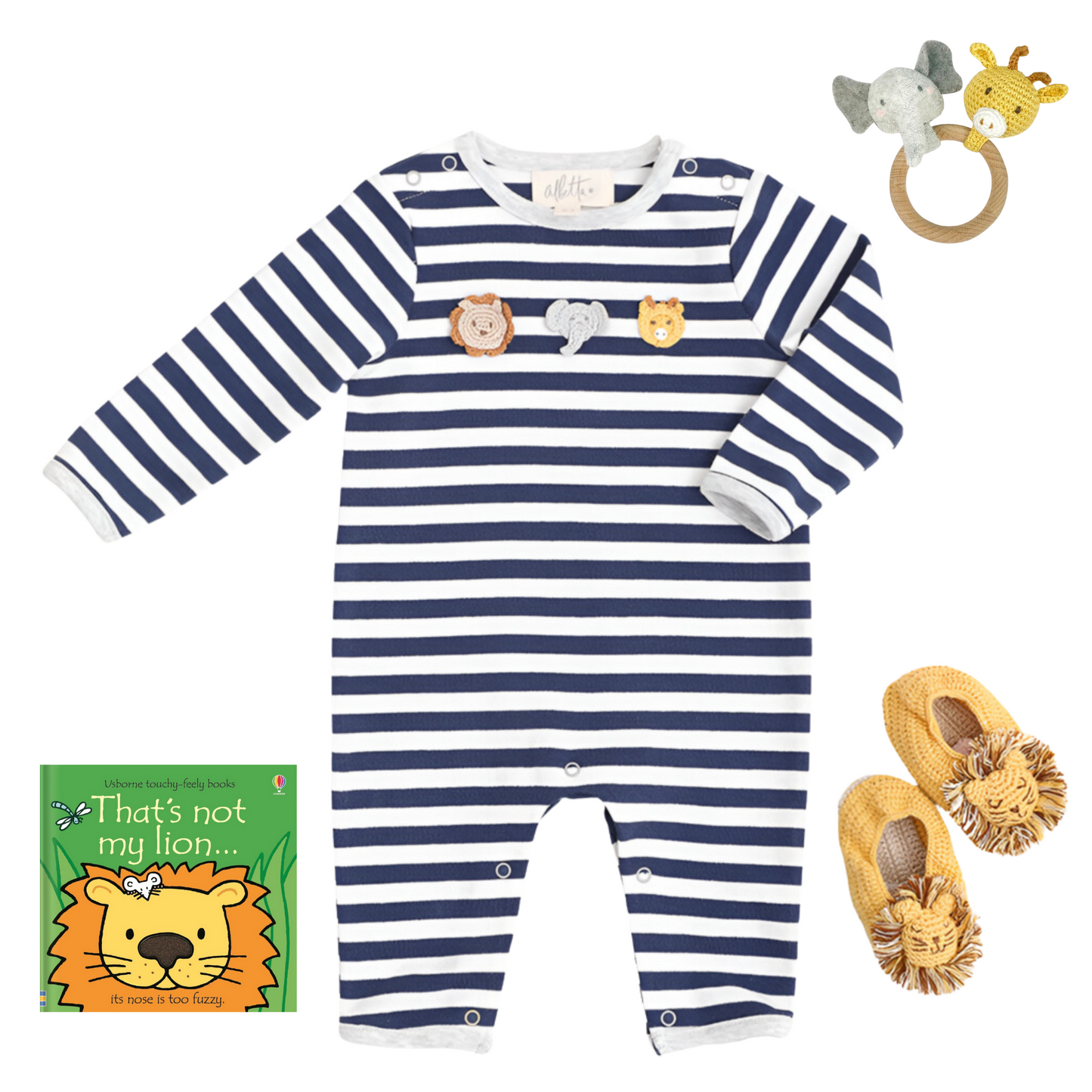 Albetta Wild Animals Organic Gift Set