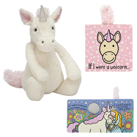 If I Were A Unicorn Book And Bashful Unicorn Medium