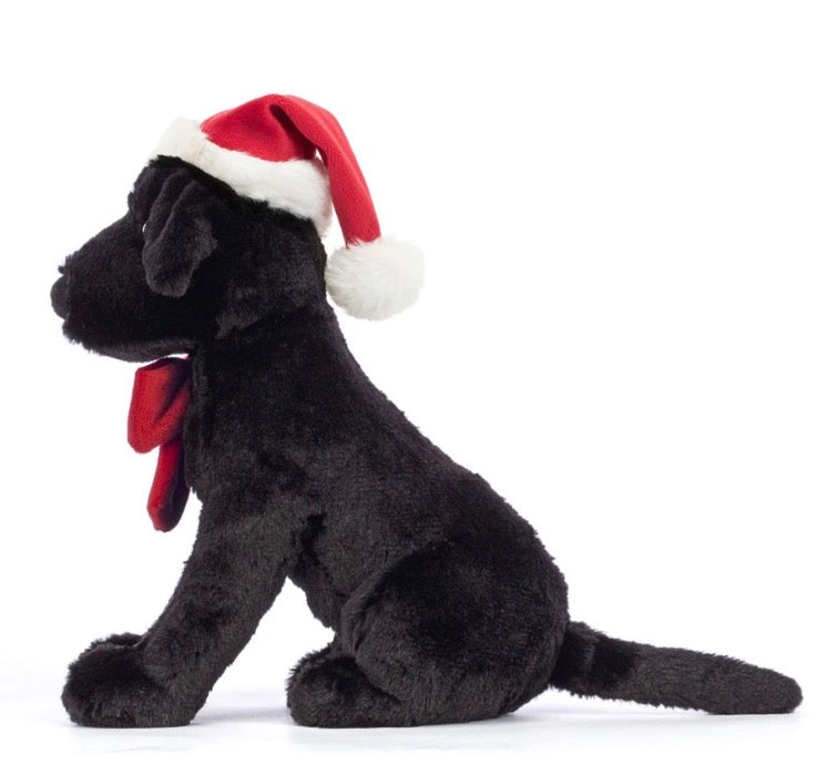 Jellycat Winter Warmer Pippa Black Labrador (Retired)