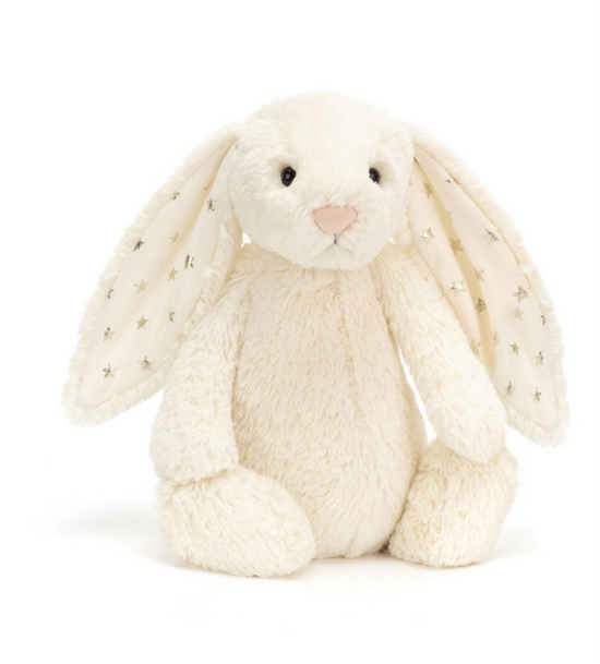 Jellycat Bashful Twinkle Bunny Cream