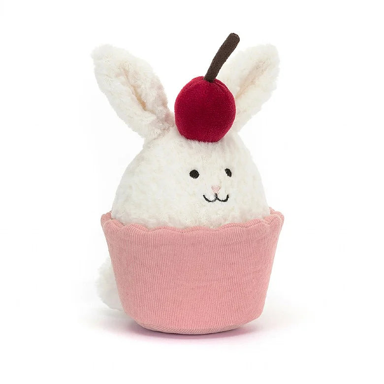 Jellycat Amuseable Dainty Dessert Bunny Cupcake