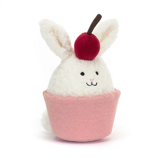 Jellycat Amuseable Dainty Dessert Bunny Cupcake