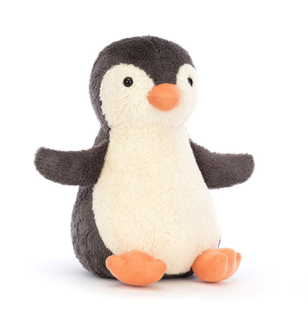 Jellycat The Naughty Penguins Book And Large Peanut Penguin