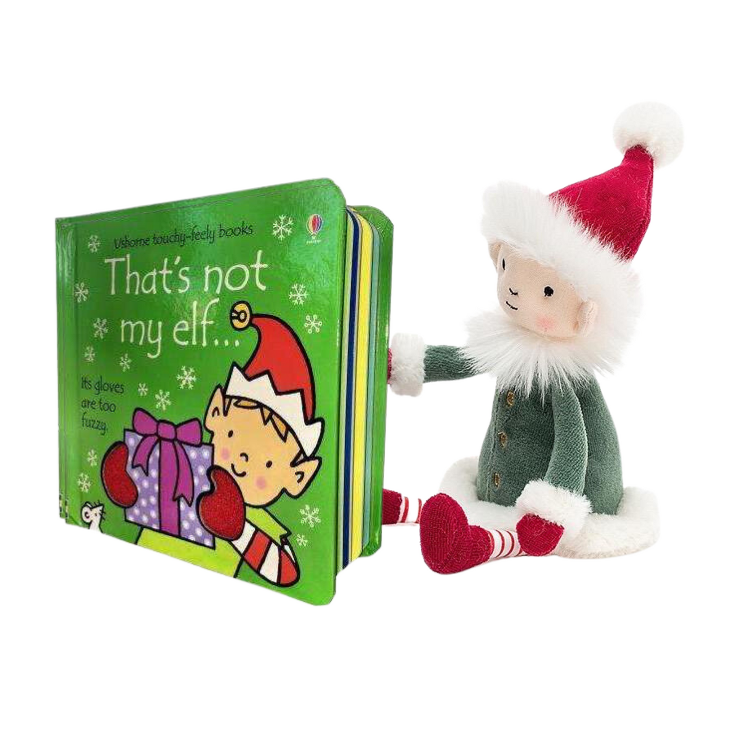 Jellycat That’s not my Elf Little Leffy Elf Gift Set