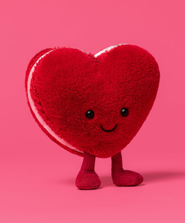 Jellycat Amuseables Arlette Heart Macaron (Hard to Find)