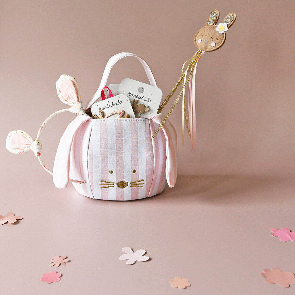 Rockahula Stripy Bunny Bucket Bag