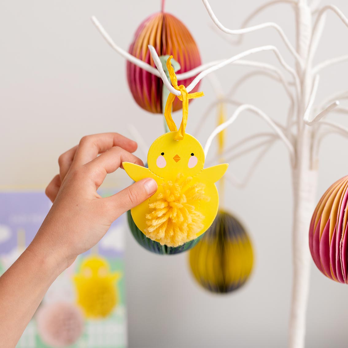 Talking Tables Spring Bunnies Easter Pom Pom Making Kit