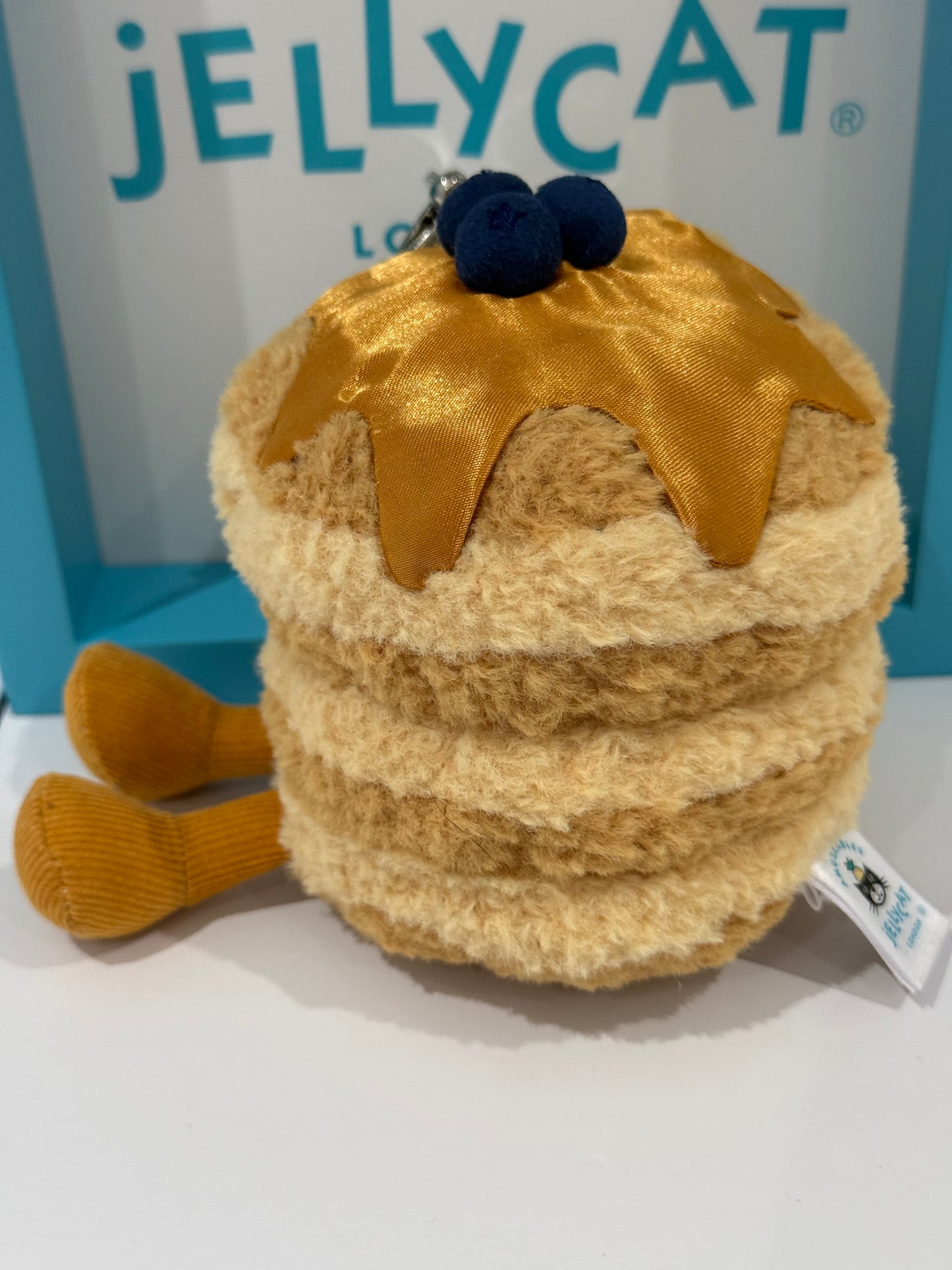 Jellycat Amuseables Fran Pancakes Bag Charm (Rare Exclusive)