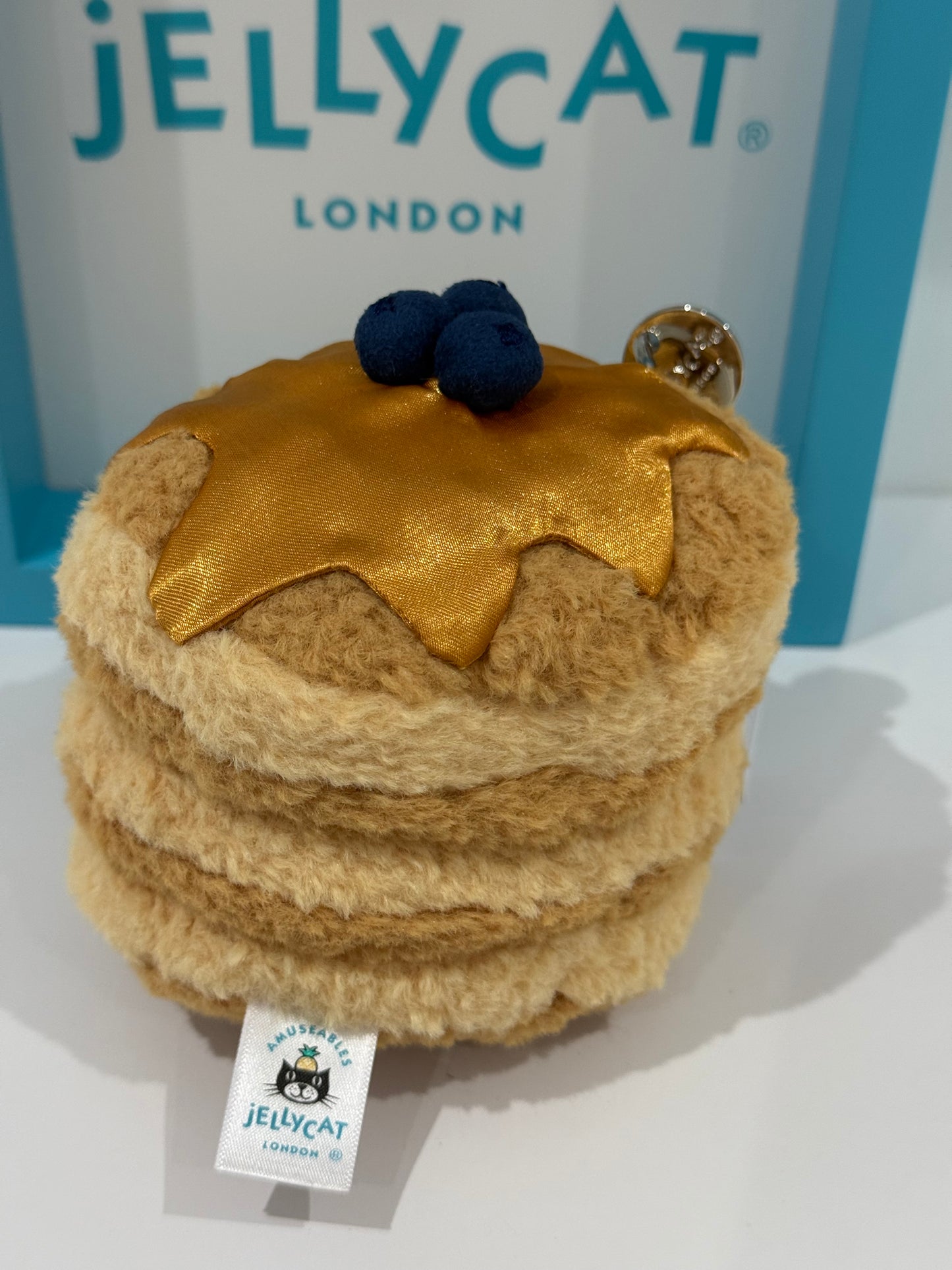 Jellycat Amuseables Fran Pancakes Bag Charm (Rare Exclusive)