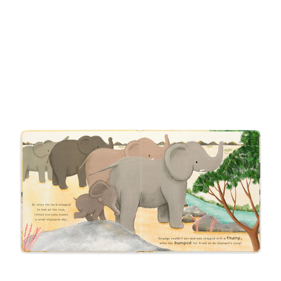 Jellycat Smudgee The Littlest Elephant Book