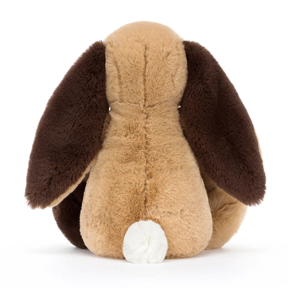 Jellycat Original Patchwork Bashful Bunny Brown (Retired Design)