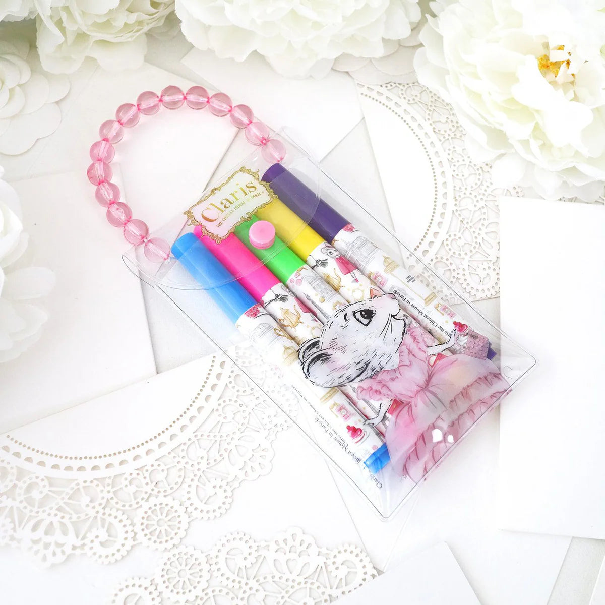 Claris the Chicest Mouse in Paris - Marker set (washable)