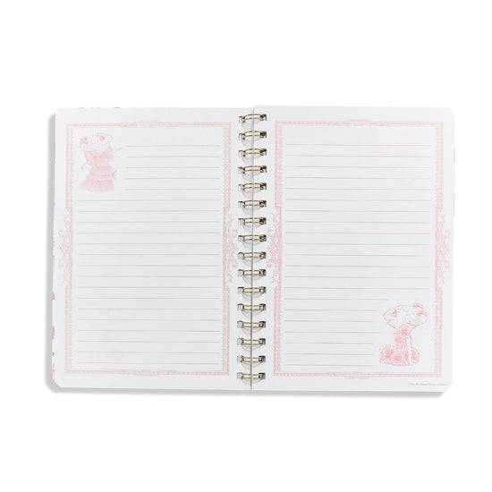 Claris the Chicest Mouse in Paris - A5 Spiral Notebook