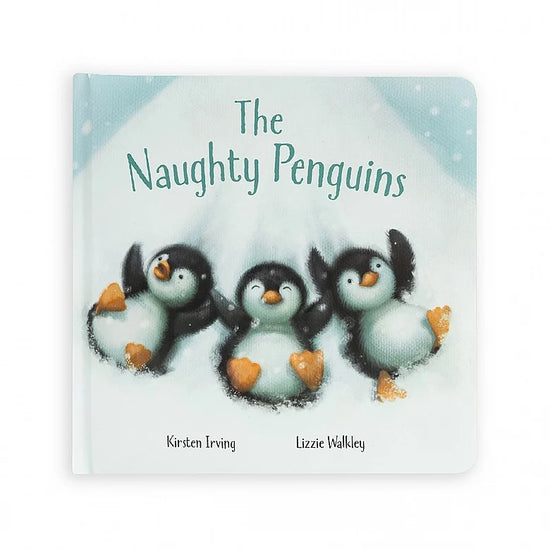 Jellycat The Naughty Penguins Book And Peanut Penguin