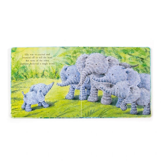 Jellycat Elephants Can't Fly Book And Fuddlewuddle Elephant